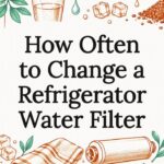 Sketches of a filter, water, and ice
