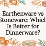 Hand drawn ceramic dinnerware title card