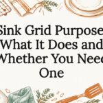 Decorative sink grid title card